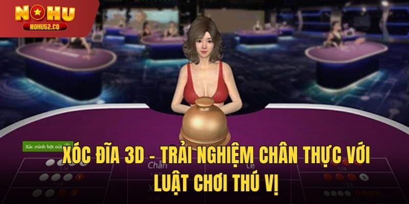 xóc đĩa 3d